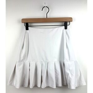 Lady Hagen Golf Skirt‎ Pleated Athletic Skort White XS
